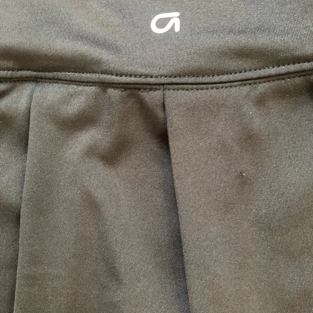 GAP Black Pleated Tennis Skirt Large